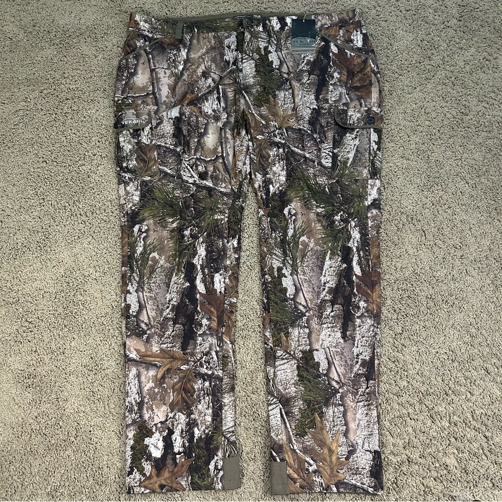 $39 NWT Tekari Hunt Boldrun Performance ATERA Mens 3XL(50x34) Hybrid Camo Pants